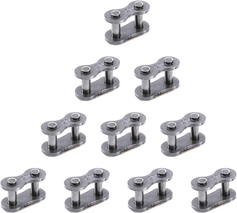 KAMIER 520 Chain Connecting Master Links for CRF150F CRF250F CRF450R YZ125 YZ250F YZ450F Kawasaki KX125 KX450F KLR650 Suzuki DR200SE DRZ250 RMZ250 DRZ400 250cc 300cc Pit Dirt Bike Motorcycle ATV Parts - Image 1